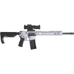 BLACK RAIN ORDNANCE SPEC+ FUSION WHITE BATTLEWORN 5.56MM 16" BARREL 30 ROUNDS W/ OPTIC