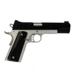 KIMBER CUSTOM LW BLACK / STAINLESS .45 ACP 5" BARREL 8-ROUNDS WITH BLACK LAMINATE GRIPS