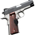 KIMBER PRO CRIMSON CARRY LL 45ACP 4 INCH 8 RD ROSEWOOD LASERGRIPS TWO TONE