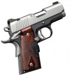 KIMBER ULTRA CDP II CTC 45ACP 3IN MATTE BLACK / STAINLESS / ROSEWOOD 7 RD NIGHT SIGHTS CRIMSON TRACE LASERGRIP