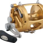 PENN INTERNATIONAL VIS 2-SPEED REEL GOLD