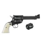 RUGER BLACKHAWK FLATTOP BLUE / SIMULATED IVORY .45 ACP / .45 COLT 5.5" BARREL 6-ROUNDS