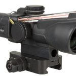 TRIJICON COMPACT ACOG 1.5X24 RIFLE SCOPE ILLUMINATED RED CROSSHAIR W/ MOUNT