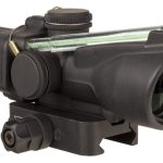 TRIJICON COMPACT ACOG 3X24 RIFLE SCOPE LOW HEIGHT ILLUMINATED GREEN HORSESHOE .223/55GR. W/ MOUNT