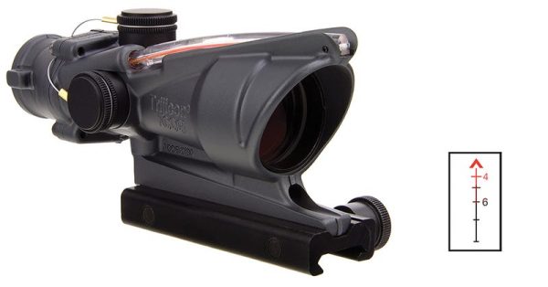 TRIJICON ACOG 4X32 W/TA51 223 GRY