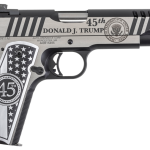 KAHR ARMS TRUMP ONE STAINLESS .45 ACP 5" BARREL 7-ROUNDS CUSTOM ENGRAVING