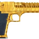 MAGNUM RESEARCH DESERT EAGLE MK19 GOLD TIGER STRIPE .50 AE 6" BARREL 7-ROUNDS
