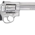 RUGER GP100 STAINLESS .357 MAG 6" BARREL 7-ROUNDS FIBER OPTIC SIGHT
