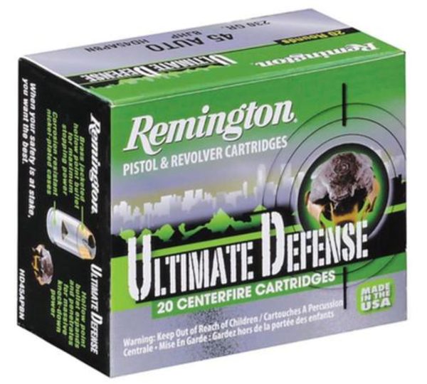 Remington Ultimate Defense .40 SW 180gr