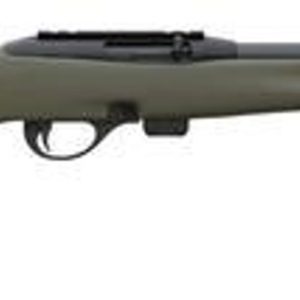 Remington Model 597 22 LR 16.5" Heavy Barrel With 5-R Rifling Blue Finish Olive Drab Green Synthetic Stock