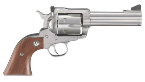 Ruger Blackhawk 357 Magnum/38 Spl 4-5/8" Barrel SS 6rd Hardwood Grip