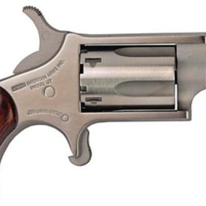 NAA 22LR Mini-Revolver 22LR 1.12" 5rd Rosewood Grip Stainless