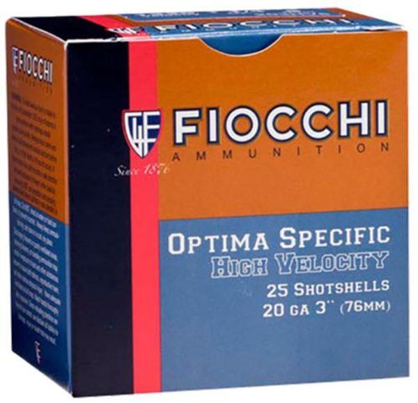 Fiocchi High Velocity Shotshells 20 ga