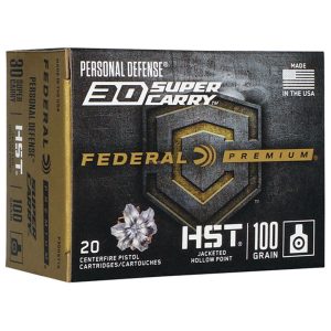 Federal Premium Personal Defense .30 Super Carry