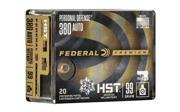 Federal Premium Personal Defense .380 ACP