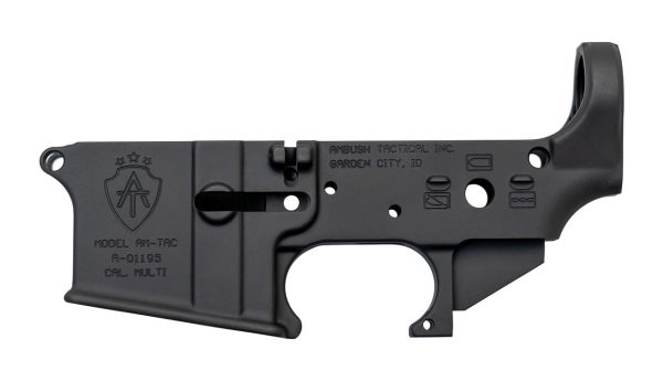 Ambush Tactical Stripped AR-15 Lower Receiver