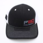 P80 Hat, Black and White