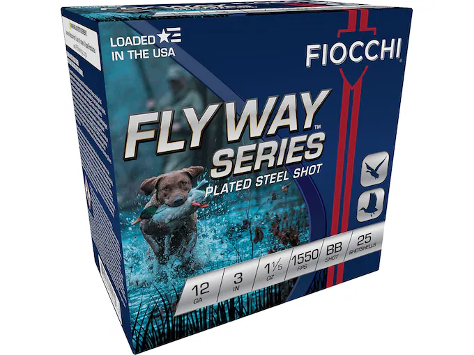 Fiocchi 12 gauge ammo, steel shot ammunition, Glock switch compatible ammo, high velocity shotgun shells, hunting ammo, sport shooting ammunition