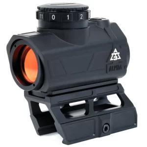 AT3 Tactical Alpha red dot sight, optics, rifle scope, shooting accessories, tactical gear, 2 MOA dot, Picatinny mount, affordable red dot