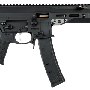 9mm pistol, F1 Firearms, cap compensator, Picatinny rail, 35-round magazine, black finish, competitive shooting, self-defense firearm