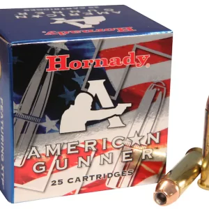 Hornady American Gunner ammo, 357 Magnum ammunition, 125 grain XTP hollow point, bulk ammo, self-defense ammo, target shooting ammo