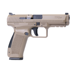 Canik TP9SF, 9mm pistol, striker-fired handgun, full-size handgun, self-defense firearm, competitive shooting gun, affordable pistol