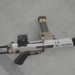 B&T KH9S, submachine gun, 9mm tactical firearm, roller-delayed blowback, compact SMG, law enforcement weapons, military firearms, Brügger & Thomet