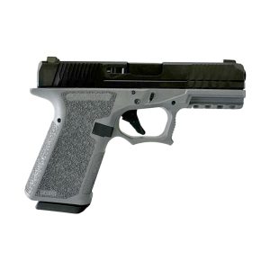 Polymer80 P80 complete pistol frame, gray 80% lower receiver, Glock compatible handgun frame, DIY gun building, custom pistol frame, polymer handgun lower, firearms accessories