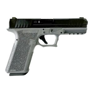 Polymer80 PFS9, 9mm pistol, grey handgun, complete pistol, semi-auto firearm, self-defense gun, target shooting, Polymer80 brand, P80 pistol