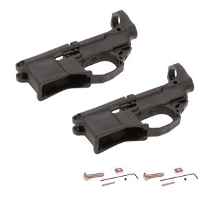 Polymer80 P80 G150, AR-15 80 lower receiver, black polymer receiver kit, DIY AR-15 build, unfinished firearm receiver, custom gun parts, Polymer80 kit, AR-15 lower, gunsmithing supplies