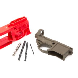 Polymer80 G150, AR-15 80% lower receiver, OD Green receiver kit, DIY firearm build, polymer lower receiver, jig kit, AR-15 parts