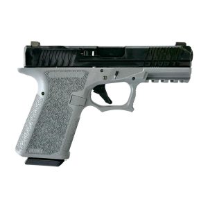 Polymer80 PFC9, 9mm pistol, complete handgun, OCS gray, semi-auto firearm, self-defense gun, target shooting pistol, concealed carry handgun