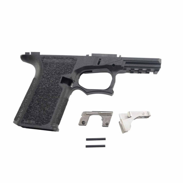 Polymer80 PF940C, 80 percent pistol frame, Glock 19 frame, compact handgun build, DIY firearm, unfinished frame, polymer frame, custom pistol, firearm parts