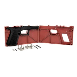 Polymer80 PF940Cv1, 80 percent frame, Glock 19 compatible, Glock 23 compatible, jig kit, DIY pistol build, firearm customization, polymer frame, home build kit, compact frame