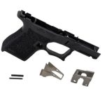 Polymer80 PF9SS, 80 pistol frame, Glock compatible frame, 9mm build kit, unfinished firearm receiver, DIY pistol frame, custom gun build, Polymer80 frame, PF9SS model, 80% lower receiver