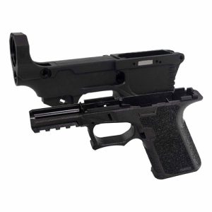 Polymer80 RL556V3, PF940C, 80% AR-15 lower receiver, 80% pistol frame, black polymer receiver, DIY firearm build, AR-15 parts, pistol components, firearm customization