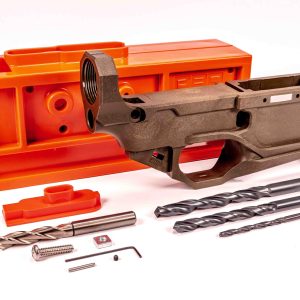 RL556v3 80% AR-15 lower receiver, OD Green unfinished frame, DIY AR-15 build, firearm lower receiver, custom gun parts, AR-15 lower, Polymer80 RL556v3