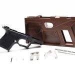 Polymer80 P80 frame, Glock 17 lower receiver, 80% frame, custom Glock build, DIY handgun, polymer frame, firearm parts, Glock accessories